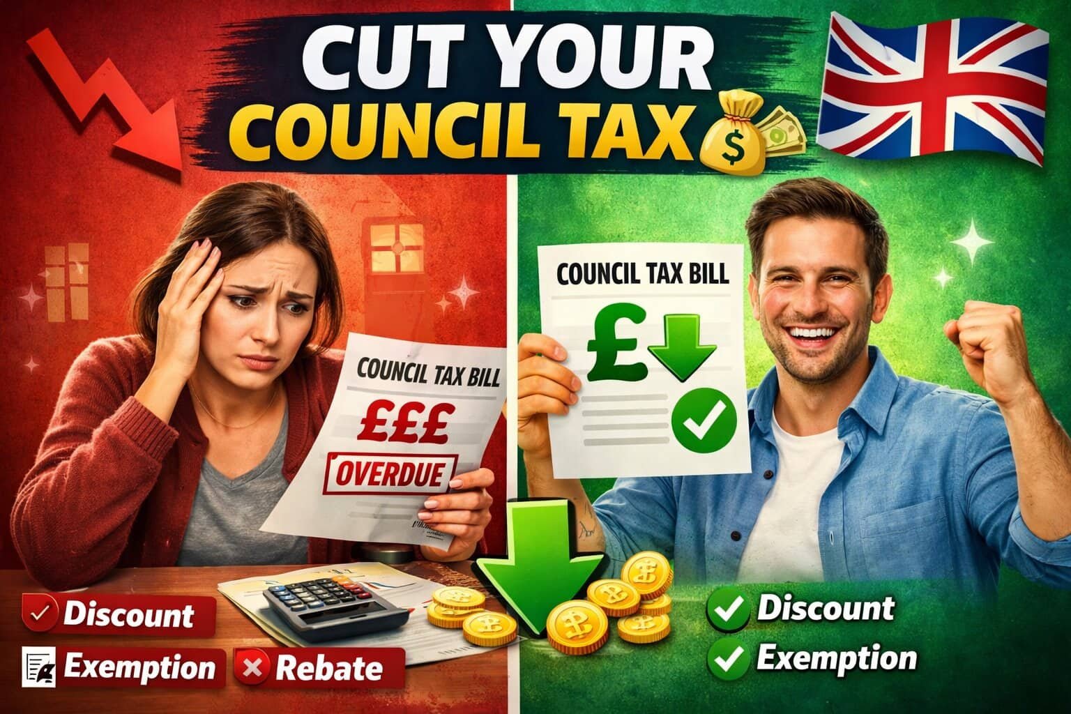 Council Tax Discounts UK Full List of Reductions, Exemptions and Rebates